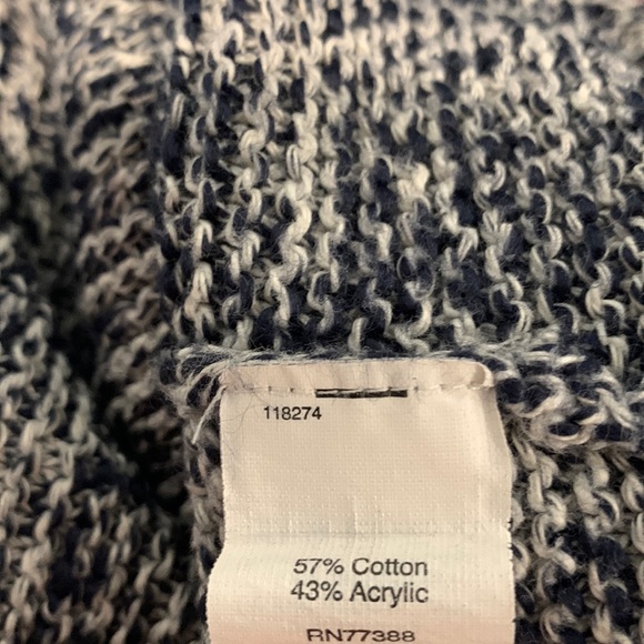 Madewell Mock Turtleneck Relaxed Fit Marled Knit Sweater Style GO443 - Picture 9 of 9